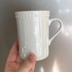 Crate & Barrel Staccato Kathleen Wills Coffee mugs NWOT